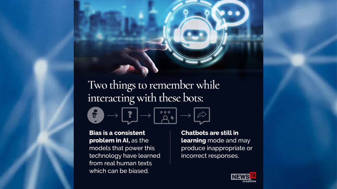 Bias is a consistent problem in AI, as the models that power this technology have learned from real human texts which can be biased. (Image: News18 Creative)