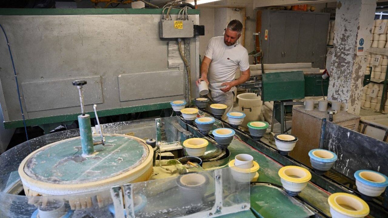 The factory is as busy as ever with three major royal events -- the queen's platinum jubilee and her death last year, and now Charles's coronation -- all in the space of less than 12 months. &quot;Obviously, a coronation year (is) something we've never experienced before and something I don't think you can ever prepare for,&quot; said director Jason Simms, who took over the struggling firm four years ago with business partner Andrew Tooth. (Source: AFP)