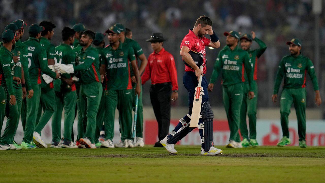 Bangladesh earned its first T20 sweep of major opposition, while England was swept for only the third time after Australia in 2014 and South Africa in 2016. “We talked about showing character ahead of the series and that's what we showed,” Bangladesh captain Shakib Al Hasan said. “We were put into a tough position but won the game. That's the thing that will give us the confidence as we are build a team for the 2024 T20 World Cup.” (Source: AP)