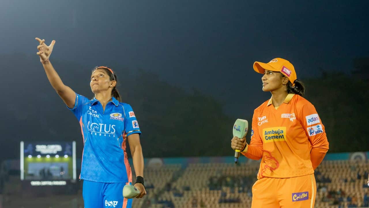 Among the bright spots for Gujarat Giants was captain Sneh Rana’s spell of 4-0-17-1 and a 19-ball 20 which helped stem the fall of wickets for a short while. Kaur lost her fourth toss on the trot in WPL as Gujarat Giants captain Sneh Rana elected to field while making two changes. (Image: WPL T20)