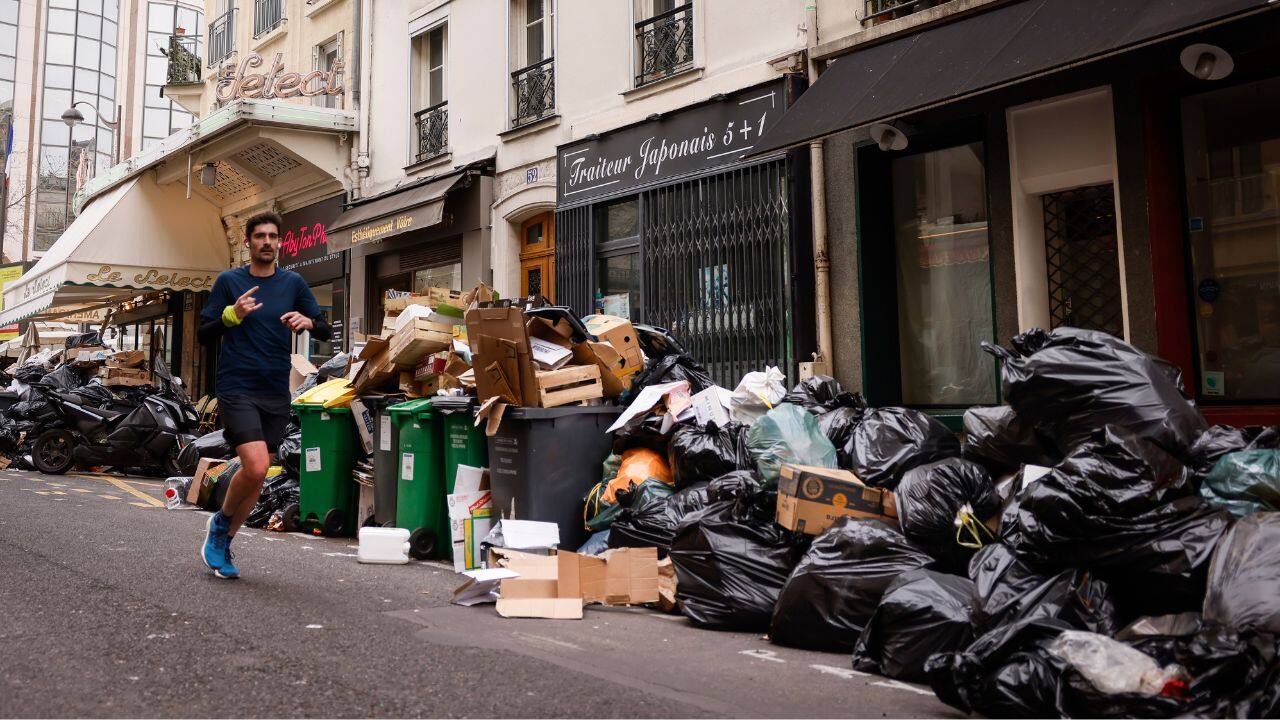 In a bid to keep up pressure on the government to simply withdraw its retirement measure, unions organizing the protests called for new strikes and marches on April 6. In a sign that protests may be losing a little steam, sanitation workers in Paris announced that they are suspending their more than three-week-long strike that has left piles of stinking garbage uncollected on the capital’s streets. Growing piles of rotting garbage in the French capital became a symbol of the larger protests. (Source: AP)