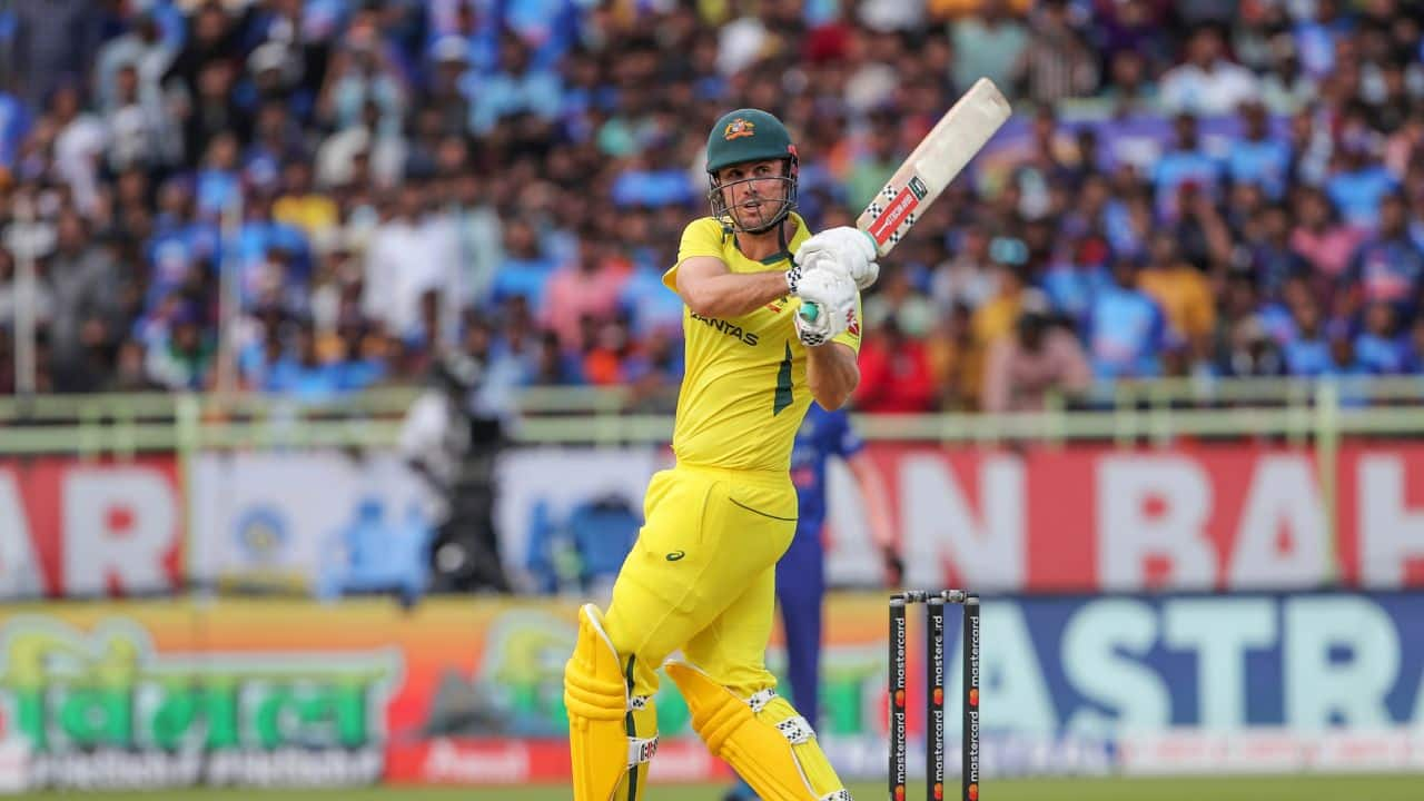 Marsh continued his Mumbai form, smashing six sixes and six fours. He reached his half-century off 28 balls. (Image: AP)