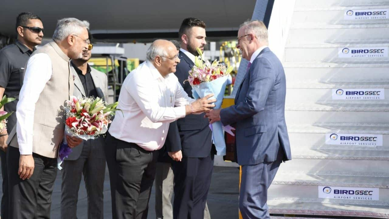 In Pics: Australian Prime Minister Anthony Albanese Arrives In India ...