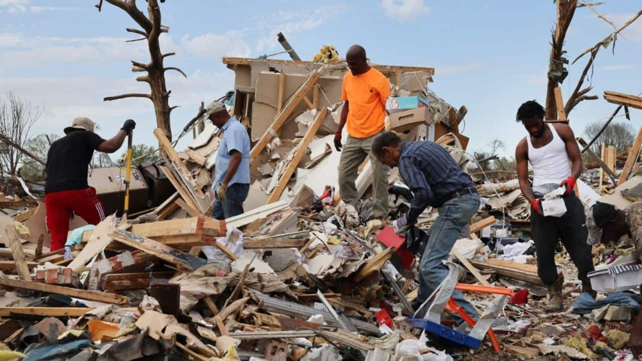 Mississippi Faces More Extreme Weather After Tornado Kills 25