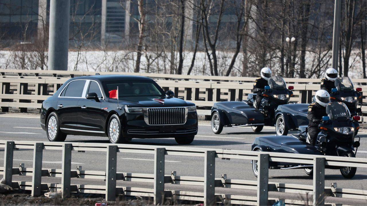 Chinese President Xi Jinping arrives in Moscow for talks with Putin ...