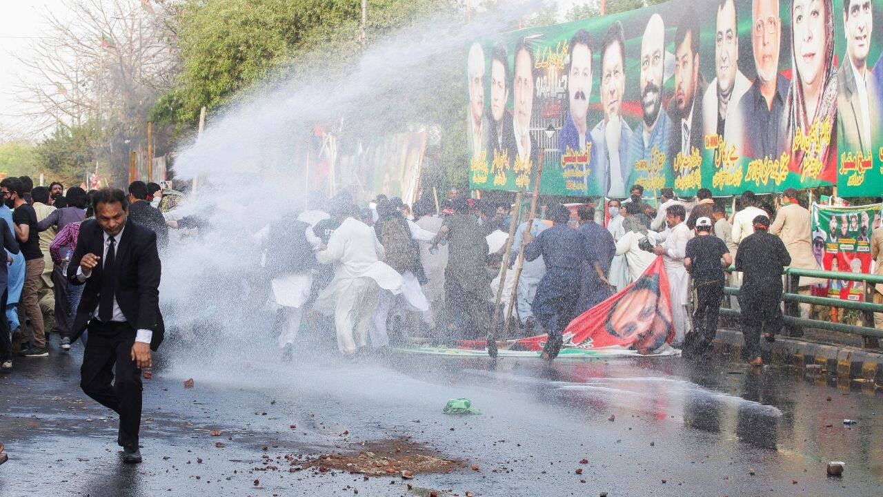 The court-ordered attempt to arrest Khan, which began on March 14, triggered clashes between his supporters and security forces in his Lahore neighbourhood, raising fears about the political stability of nuclear-armed Pakistan as it faces an economic crisis. (Source: Reuters)