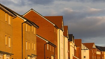 Completed houses at a Persimmon Plc residential property construction site in Harlow, U.K. on Monday, Jan. 9, 2023. Photographer: Chris Ratcliffe/Bloomberg
