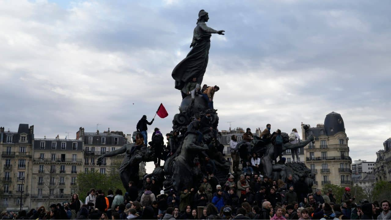 France Pension Reform: Police counter protest violence; garbage strike ends