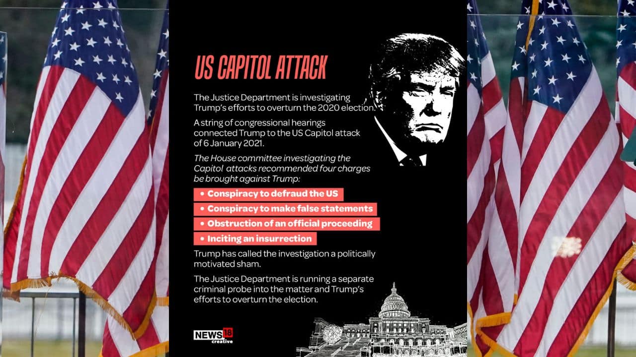 The Justice Department is investigating Trump’s efforts to overturn the 2020 election. A string of congressional hearings connected Trump to the US Capitol attack of January 6, 2021.