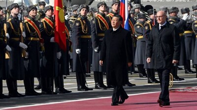 A neurotic warmonger and a master strategist meet in Moscow