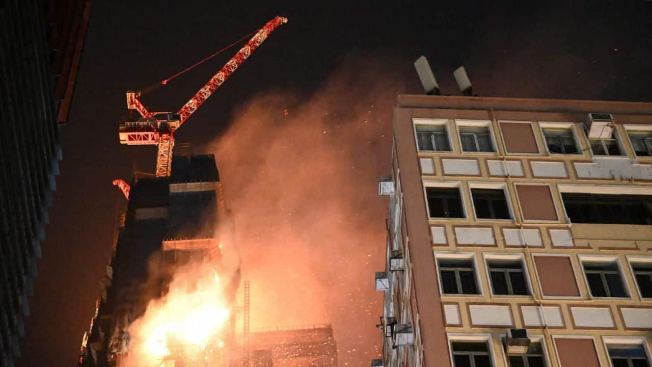 No casualties were reported with two people treated for minor injuries, the fire department said. Police told AFP that 170 people from nearby residential blocks were relocated to a safe distance as embers fell to the ground. (Source: AFP)