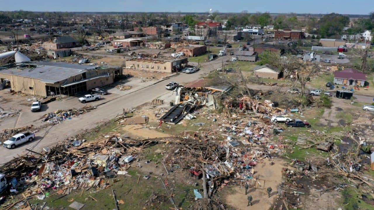 Mississippi Faces More Extreme Weather After Tornado Kills 25