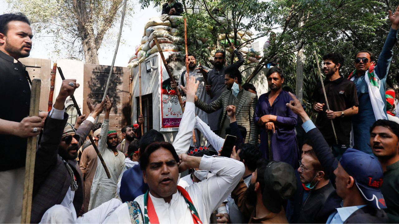 Khan denies the charges. The National Election Commission had found him guilty and barred Khan from holding public office for one parliamentary term. (Source: Reuters)