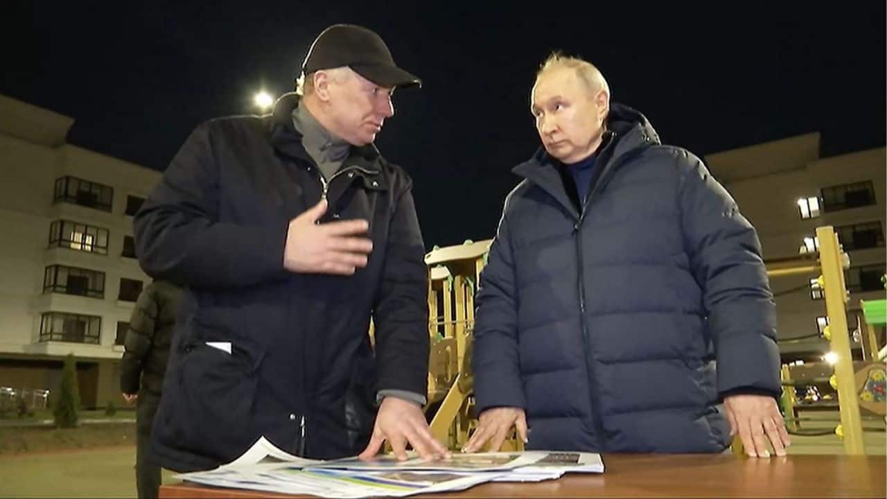Kremlin spokesman Dmitry Peskov told reporters the visit took place "very late" on March 18 and into the early hours of March 19. (Source: AFP)
