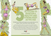 Five activities to maintain a healthy and strong body as you age