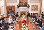 PM Modi holds bilateral talks with visiting Italian PM Giorgia Meloni: See pics