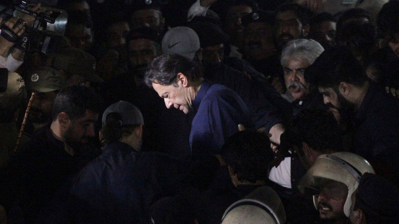 Khan's aide Fawad Chaudhry said the Lahore high court had extended an order to halt the police operation until March 17. The state information minister, Amir Mir, confirmed the court order. (Source: Reuters)