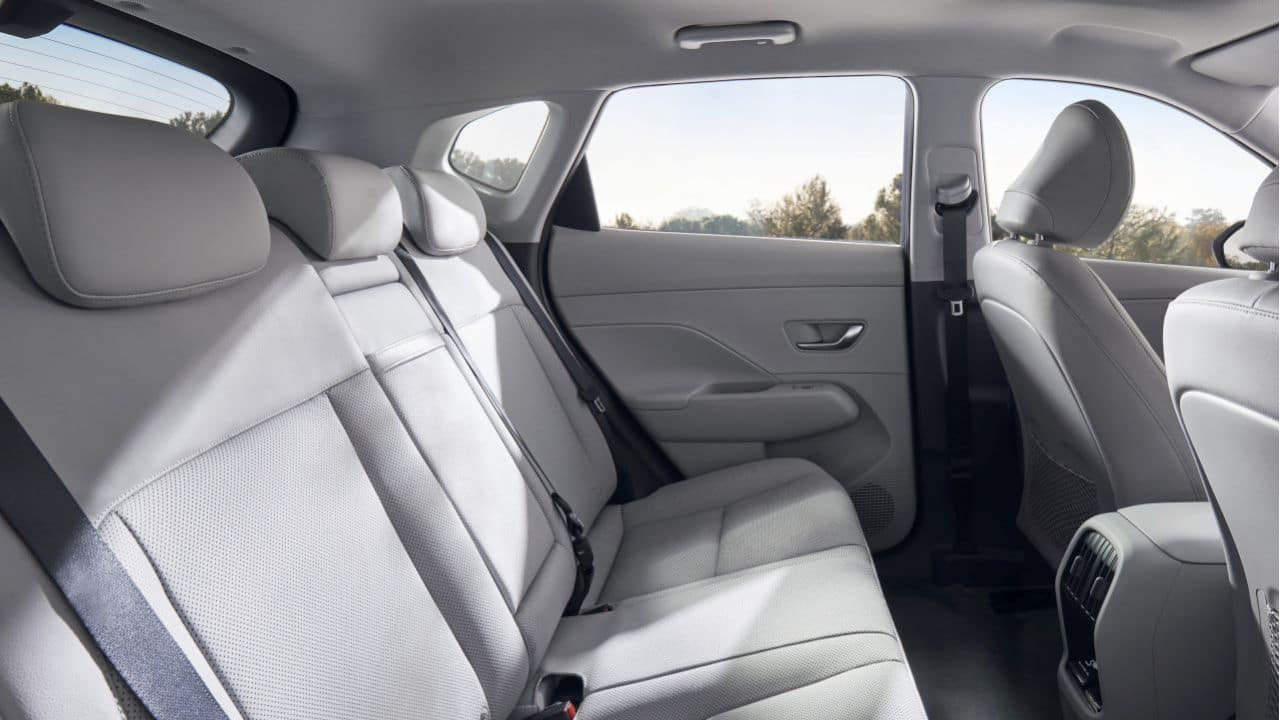 Features, like all modern cars, is an exhaustive list. The best among these includes an eight-speaker Bose Premium Sound System plus a sub-woofer, head-up display, ADAS functions including lane keeping Assist, blind-spot monitoring and collision avoidance, speed limit assist, driver attention warning, forward collision avoidance assist as well as autonomous emergency braking. Of course, heated and ventilated seats, keyless entry and a powered tailgate also come equipped with the new Kona. Another feature the Kona gets is the one-pedal drive system from the Ioniq 5. This allows regenerative braking to pump in more Watt-hours back into the battery while almost eliminating the need to use the brake to stop. (Image: Hyundai)