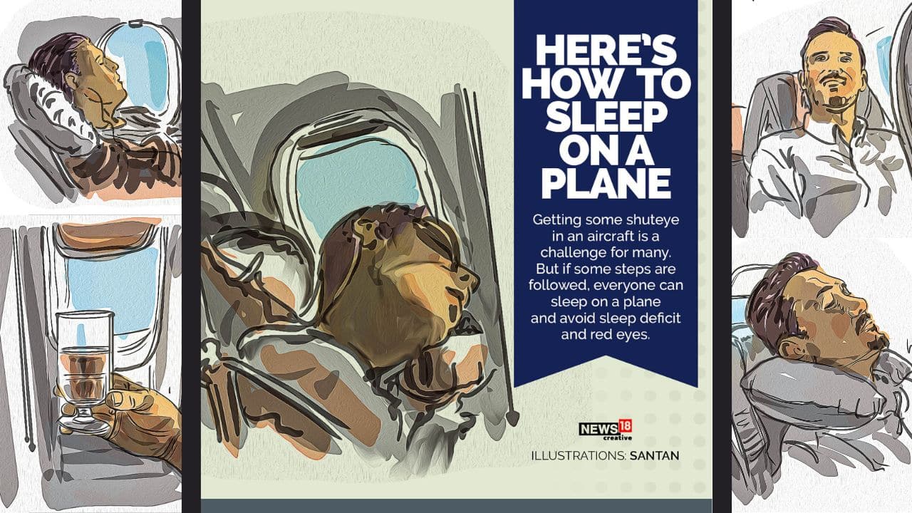 Getting some shuteye in an aircraft is a challenge for many. But if some steps are followed, everyone can sleep on a plane and avoid sleep deficit and red eyes. Getting some shuteye in an aircraft is a challenge for many. But if some steps are followed, everyone can sleep on a plane and avoid sleep deficit and red eyes.