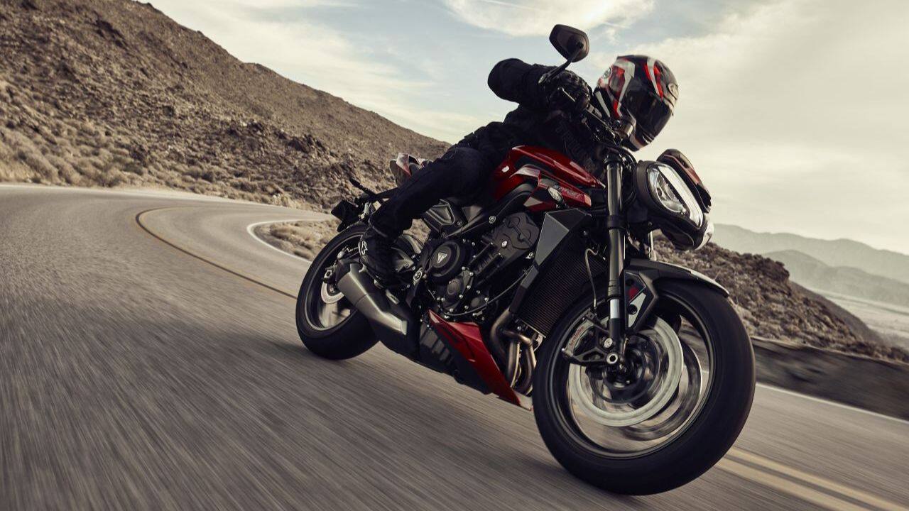 Triumph has said that they have made the new Street Triple more ergonomic to allow for a better riding experience. The first thing you notice here is a 12 mm wider handlebar, which allows for leverage in turns. Both bikes also get fully adjustable suspension Showa on both ends for the R and an Ohlins monoshock at the rear for the RS. A bi-directional quickshifter also comes standard. The seat height of the bikes has been measured at 826 mm for the R and 836 mm for the RS. (Image: Triumph Motorcycles)