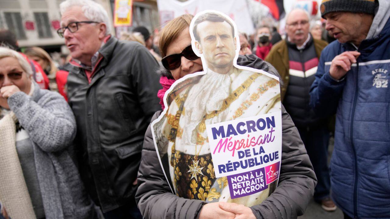 Macron's argues that France's pension system will dive into deficit without reform, because of the lower birth rates and longer life expectancy in many richer nations. Macron's opponents say additional funding for pensions could come from other sources, without having to make workers retire later. (Source: AP)