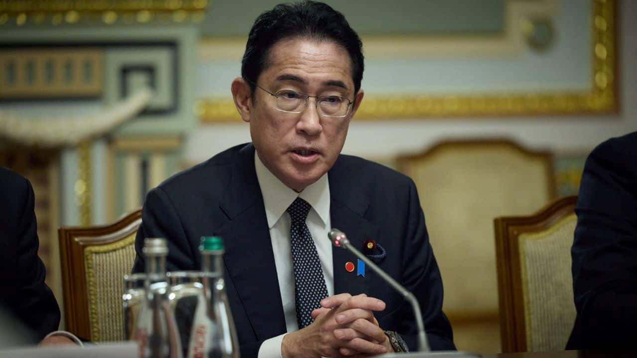 Japan is due to host a G7 summit in Kishida's hometown of Hiroshima in May. Tokyo has continually voiced support for Ukraine and joined sanctions against Russia. (Source: Reuters)