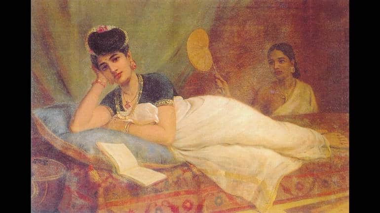 Keerthy Suresh's Look Inspired by Ravi Varma's Paintings