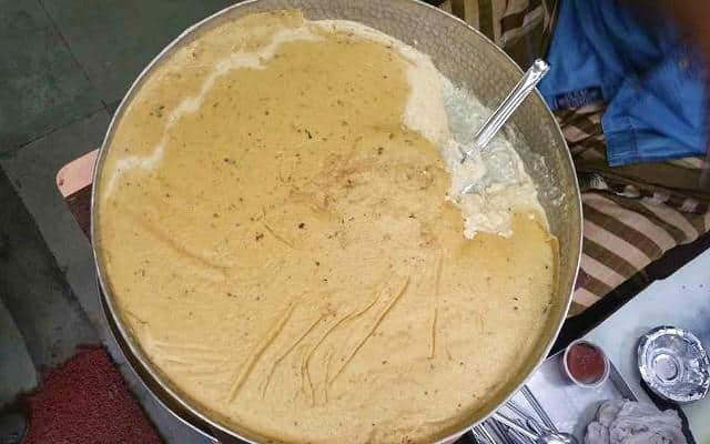 The kheer at Bade Miyan Kheer Wale, Old Delhi 