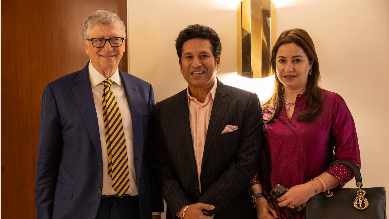 What Bill Gates said about meeting Sachin Tendulkar