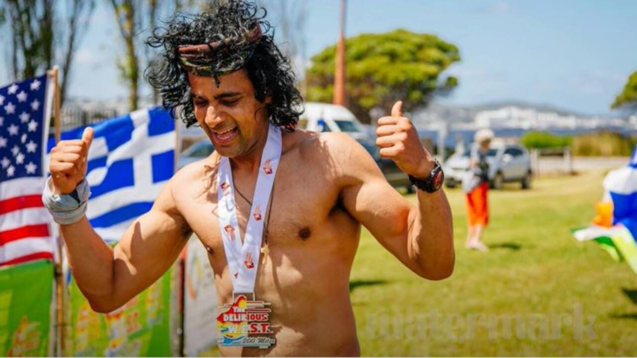 India menyelesaikan “maraton terberat di dunia”.  Dia berlari 350 km dalam 102 jam