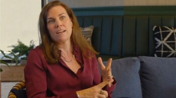 Claire Hughes Johnson shared how she would evaluate prospective Google employees. (Screengrab from video shared by @chughesjohnson on Twitter)