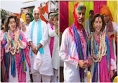 Rajnath Singh, S Jaishankar celebrate Holi with US diplomat. Watch viral video