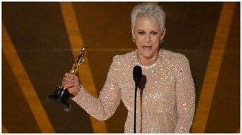 Oscars 2023: Jamie Lee Curtis' Oscar win has Twitter discussing Angela Bassett's reaction. 
