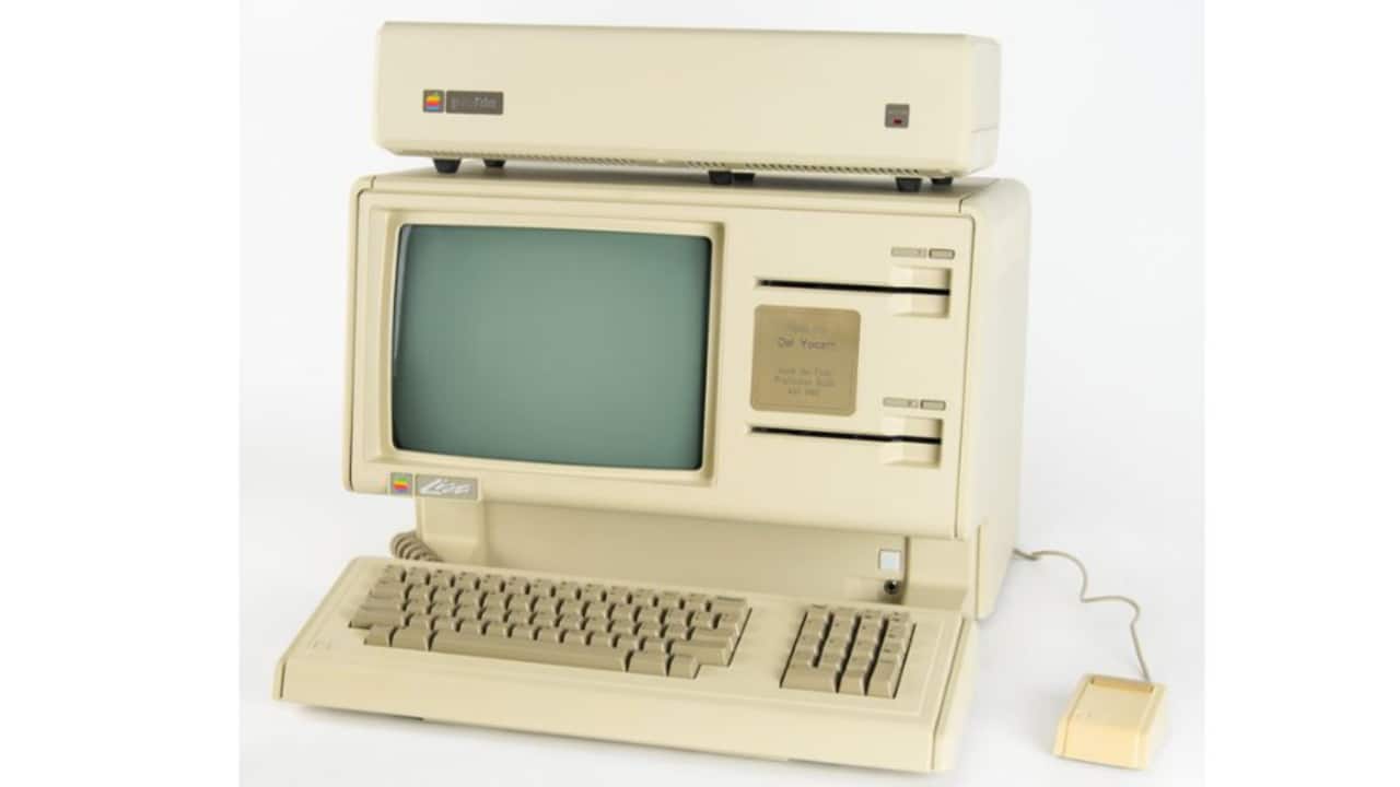 Apple's Lisa computer. (Image credit: RR Auction)