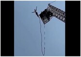 Caught on camera: Tourist’s miraculous escape as bungee jumping cord breaks
