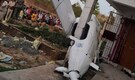 Glider plane crashes into house in Jharkhand. Video shows moment of impact