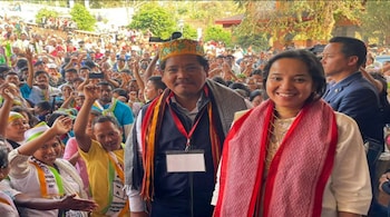 Conrad Sangma's National People’s Party (NPP) won a record 26 seats in the February 27 elections. (PTI file Photo) 