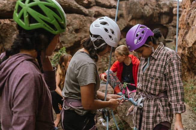 A climbing trip to Badami in 2017 helped Gowri Varanashi connect with other women and the following year, she co-founded Climb Like a Woman (CLAW). (Photo: Gayatri Juvekar)