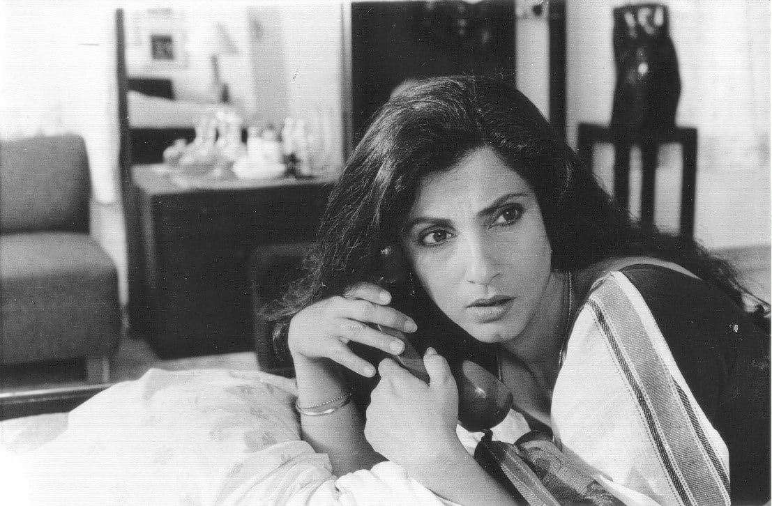 Dimple Kapadia in a still from 'Antareen' (1993). (Photo courtesy the Sen family collection)