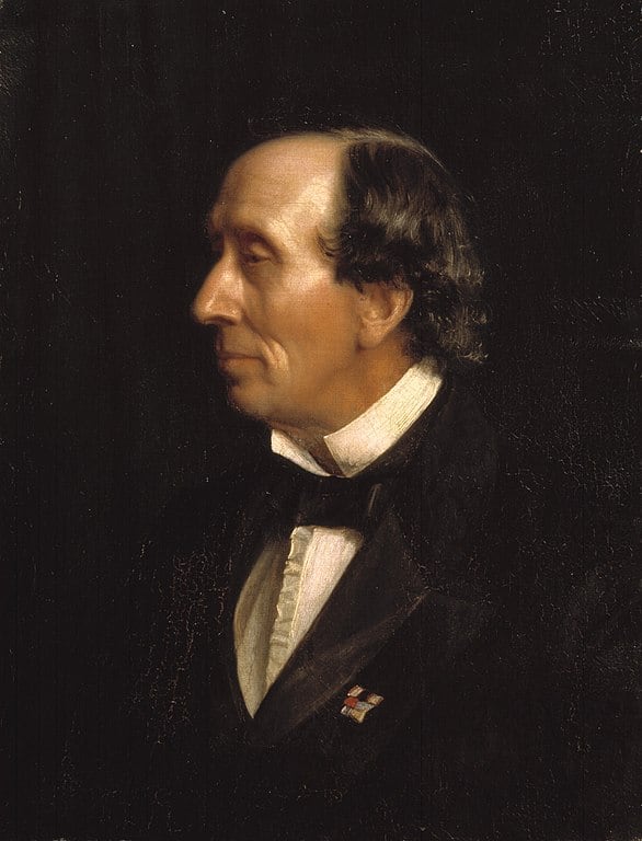 Portrait of H.C. Andersen,1869, from the private collection of Carl Bloch (Photo via Wikimedia Commons)