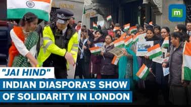 Indians gather In London to show solidarity after Khalistan-backers pull down Tricolour