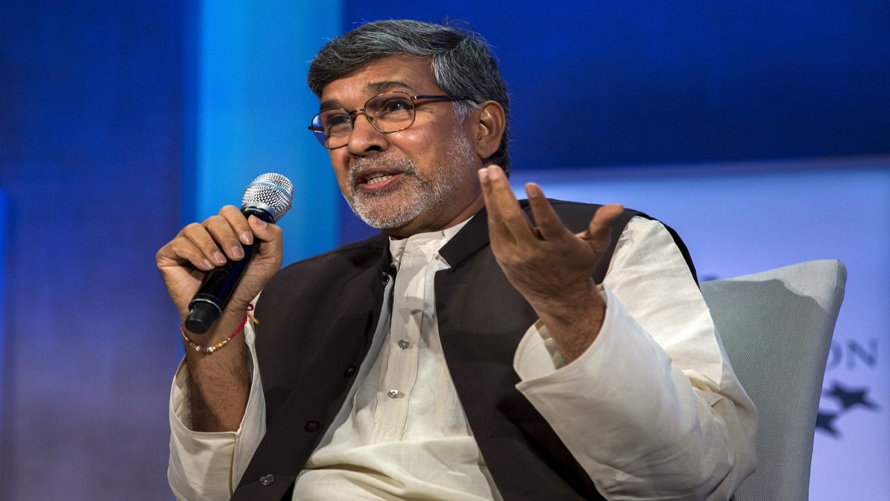 Quote of the day by Kailash Satyarthi: “Childhood means simplicity. Look at the world with the child's eye…”