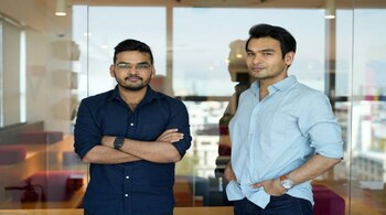 One Impression co-founders Jivesh Gupta (L) and Apaksh Gupta (R)