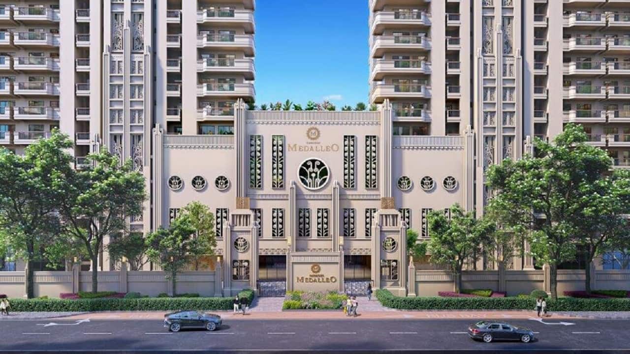 The Mahagun Group has unveiled its new project located in Sector 107 of Noida. This residential development project offers 3 and 4 BHK apartments with multiple amenities. Image Credits: Mahagun Medallio