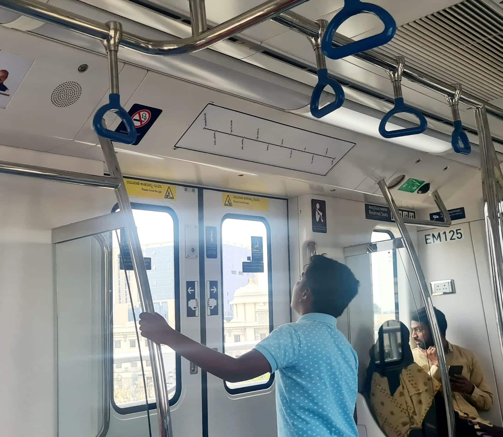 The maximum fare between Whitefield and KR Pura is Rs 35, and the travel time is approximately 25 minutes.