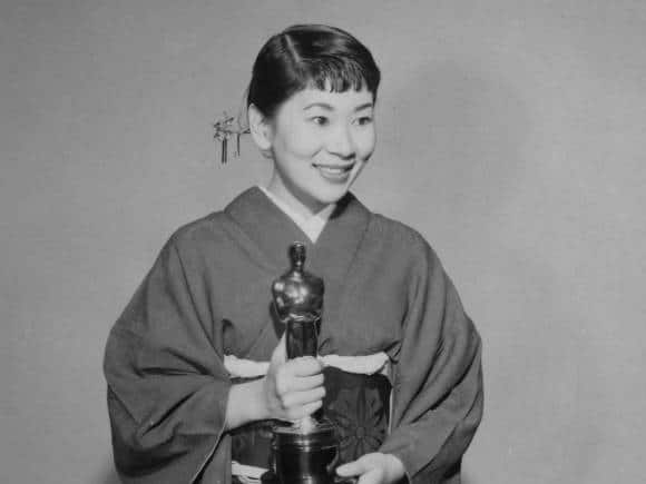 Miyoshi Umeki, the first Asian person to win an award for acting at the Oscars, in 1957.