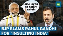 PM Modi Attacks Rahul Gandhi For 'Insulting India' In London; Congress Hits Back