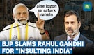 PM Modi Attacks Rahul Gandhi For 'Insulting India' In London; Congress Hits Back