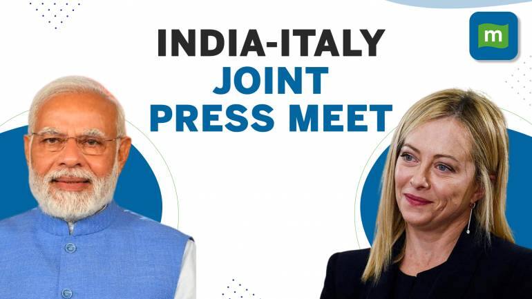PM Modi & PM Of Italy Giorgia Meloni at Joint Press Meet in New Delhi
