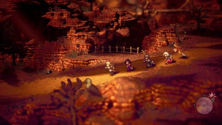 From Octopath Traveler 2 footage